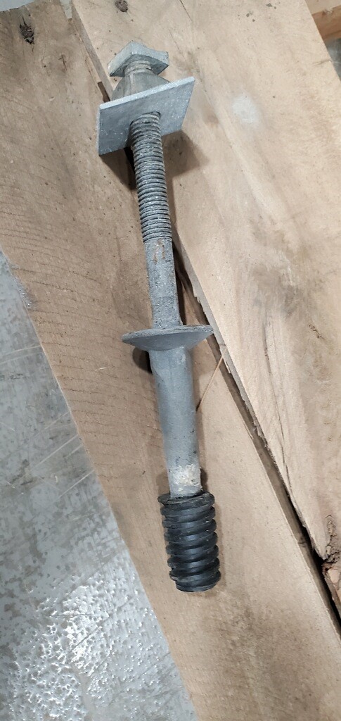 PIN, INSUL TOP GRV GALVS